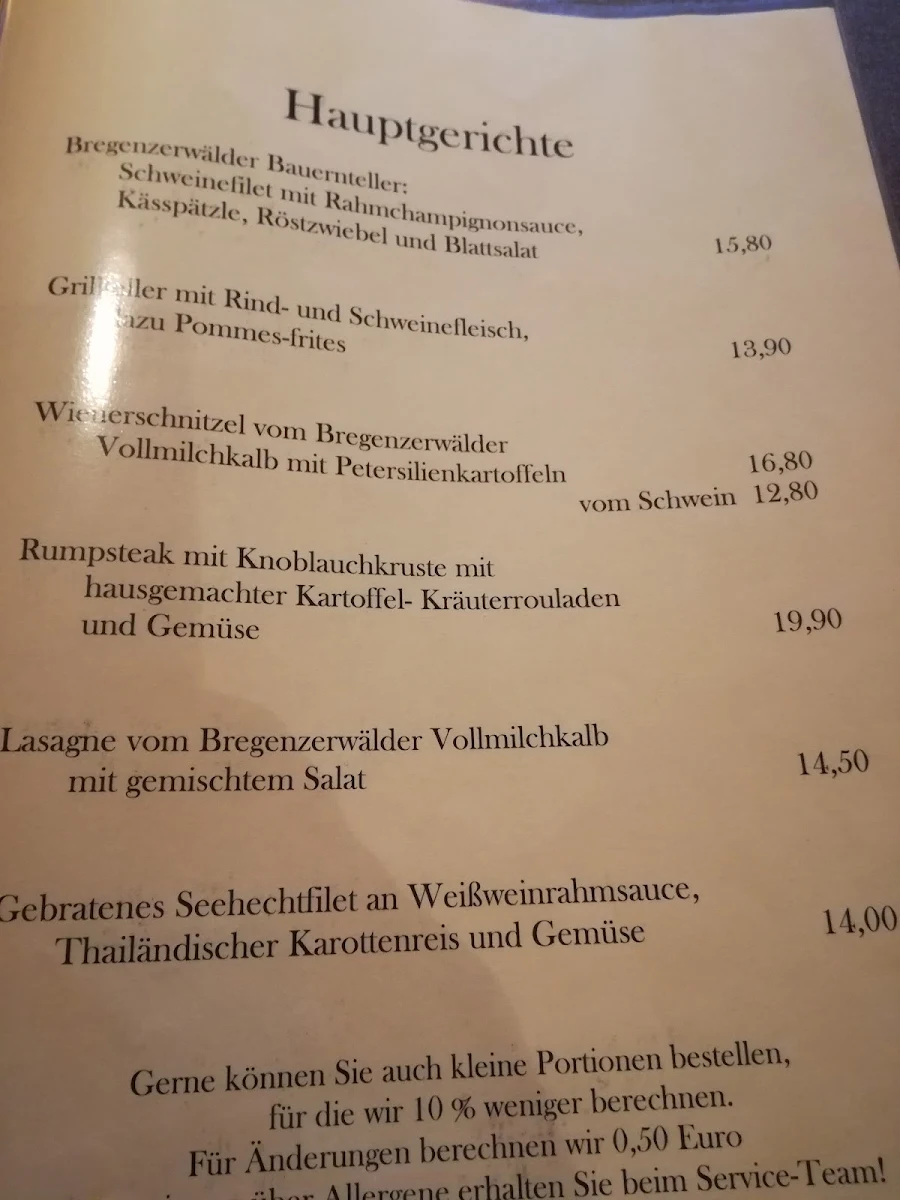 Speisekarte photo 10