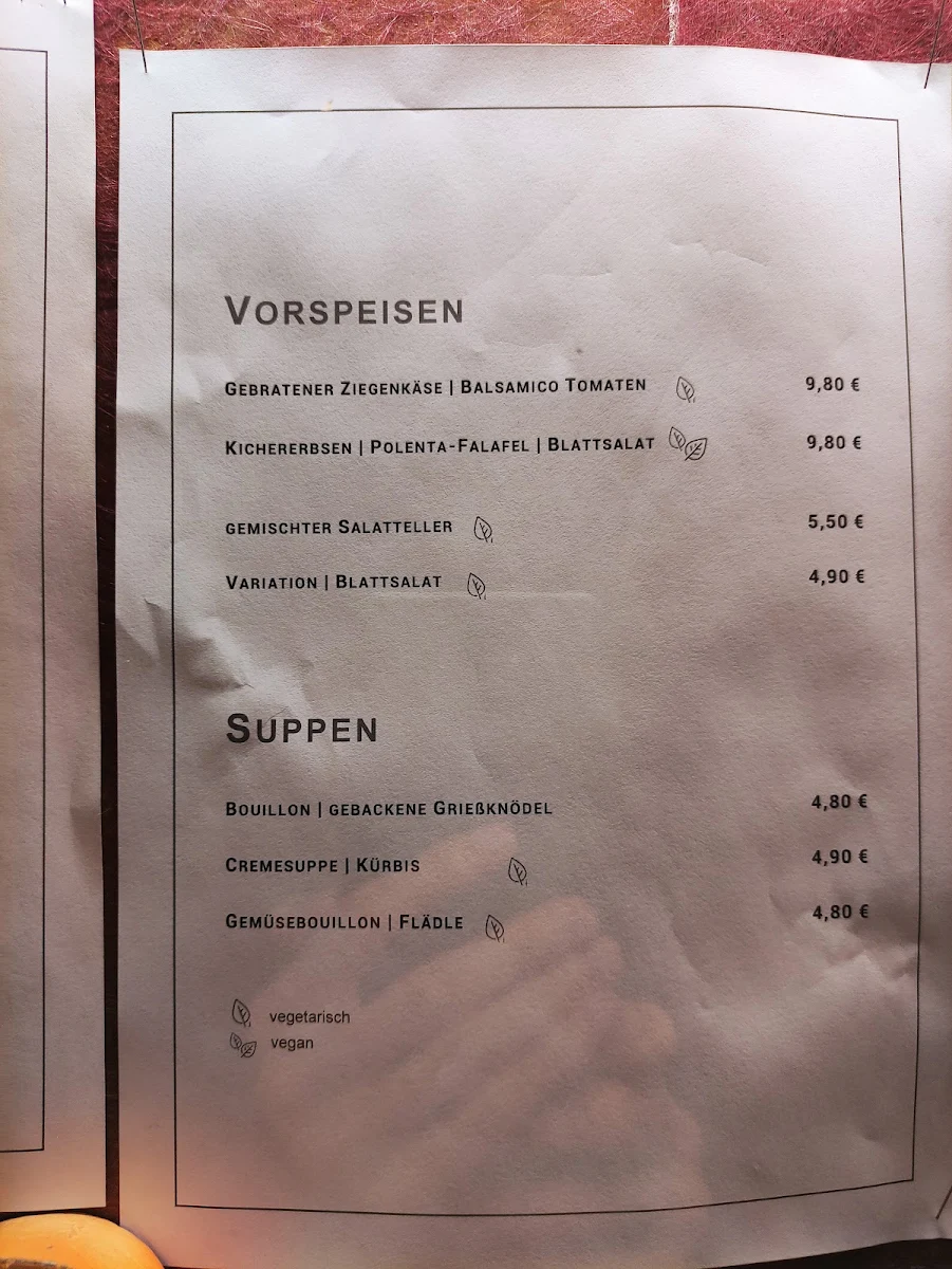 Speisekarte photo 5