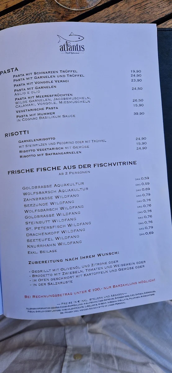Speisekarte photo 2