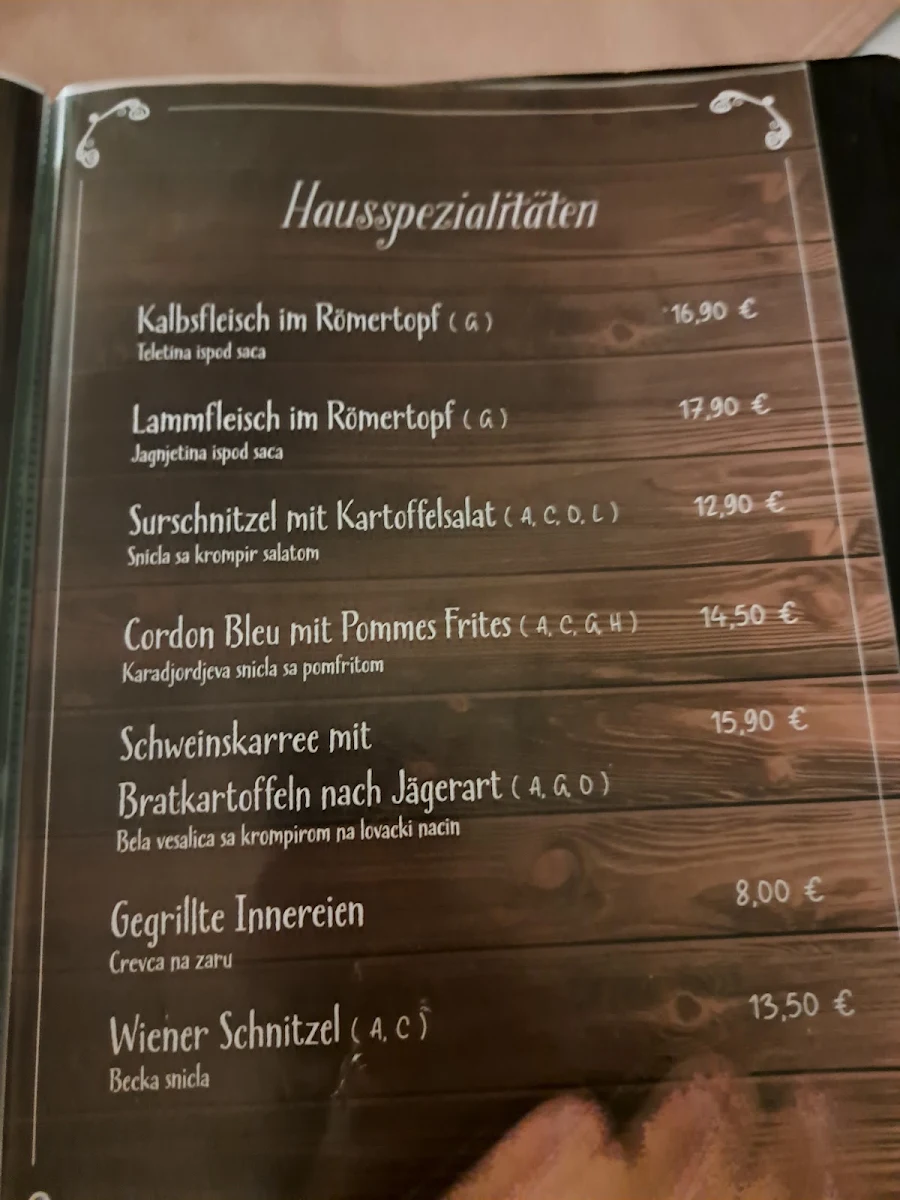 Speisekarte photo 1