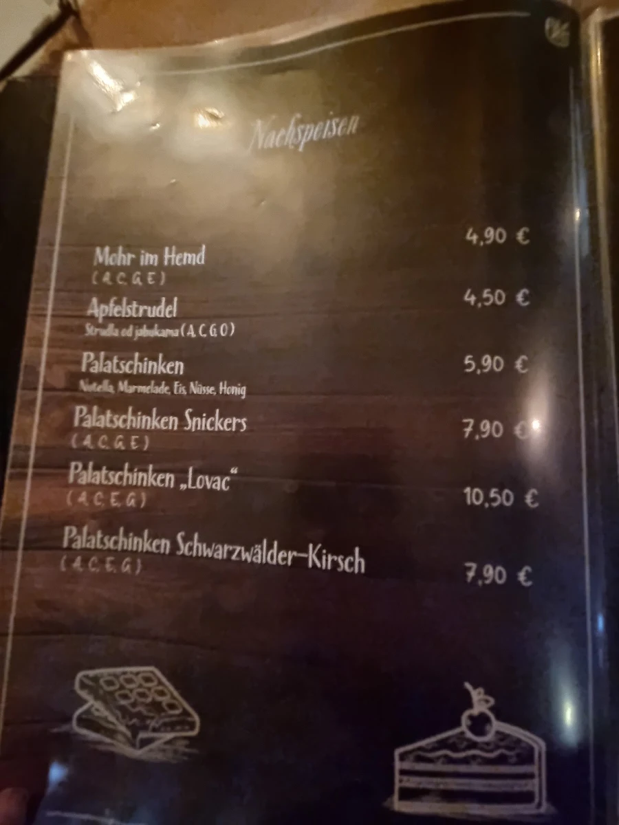 Speisekarte photo 4