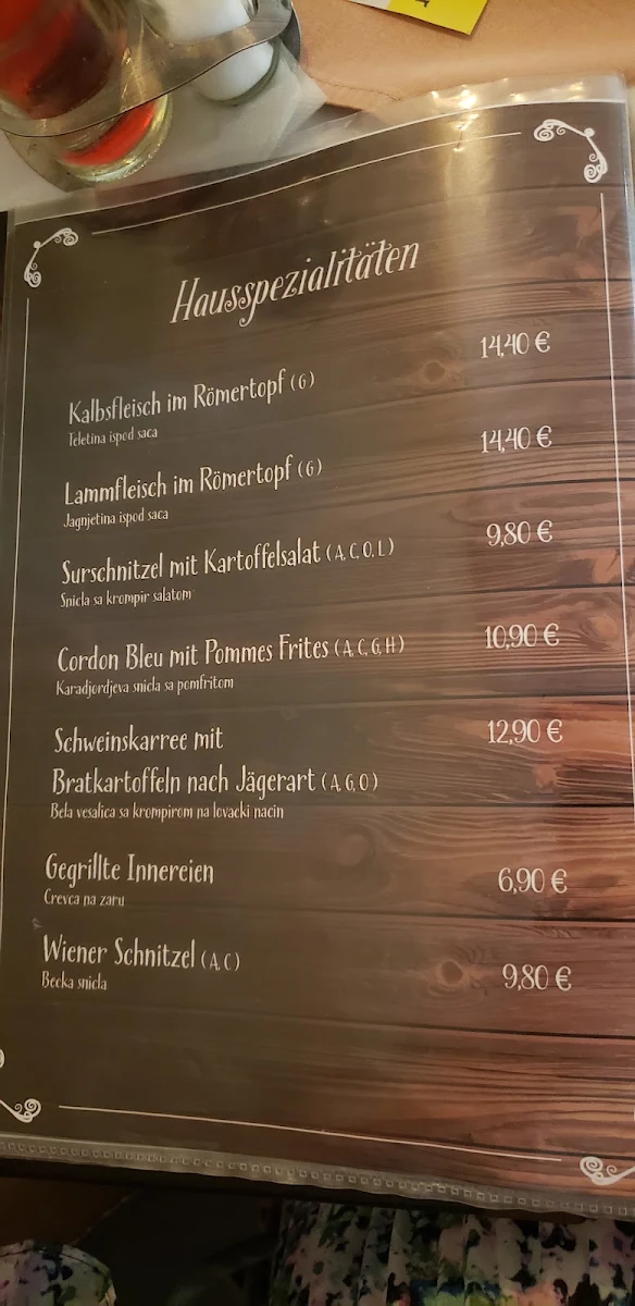 Speisekarte photo 6