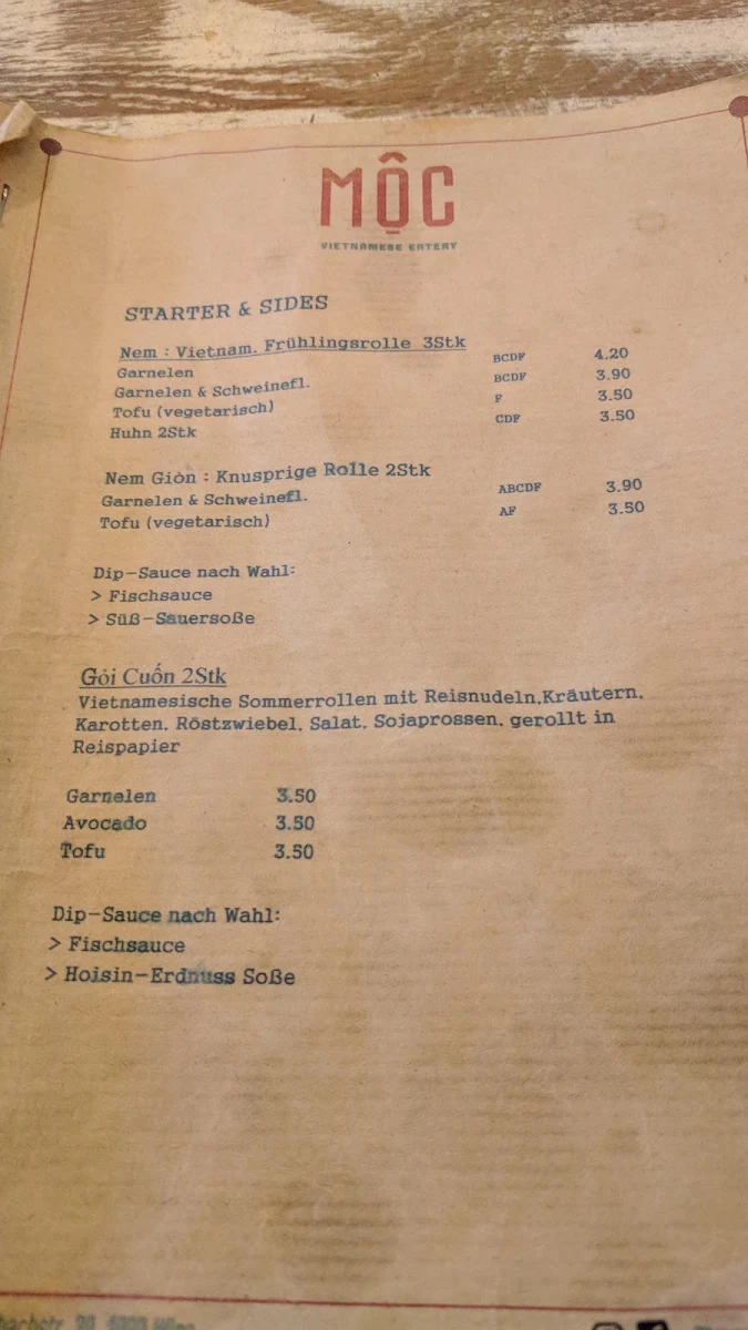 Speisekarte photo 5