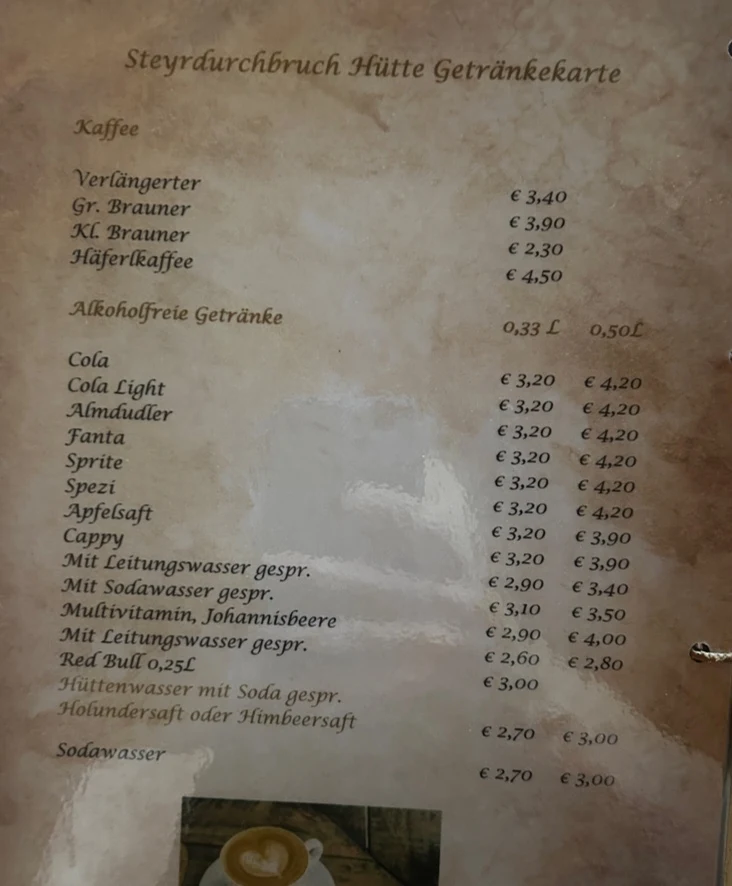 Speisekarte photo 1