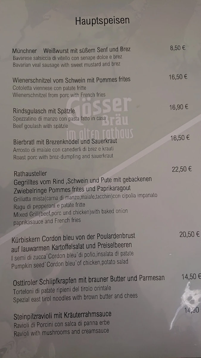 Speisekarte photo 5