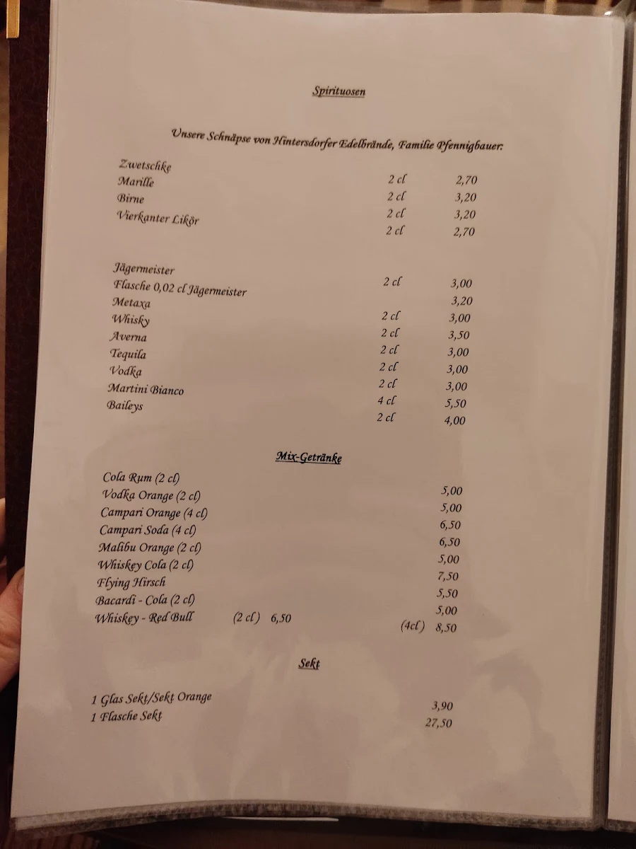 Speisekarte photo 2