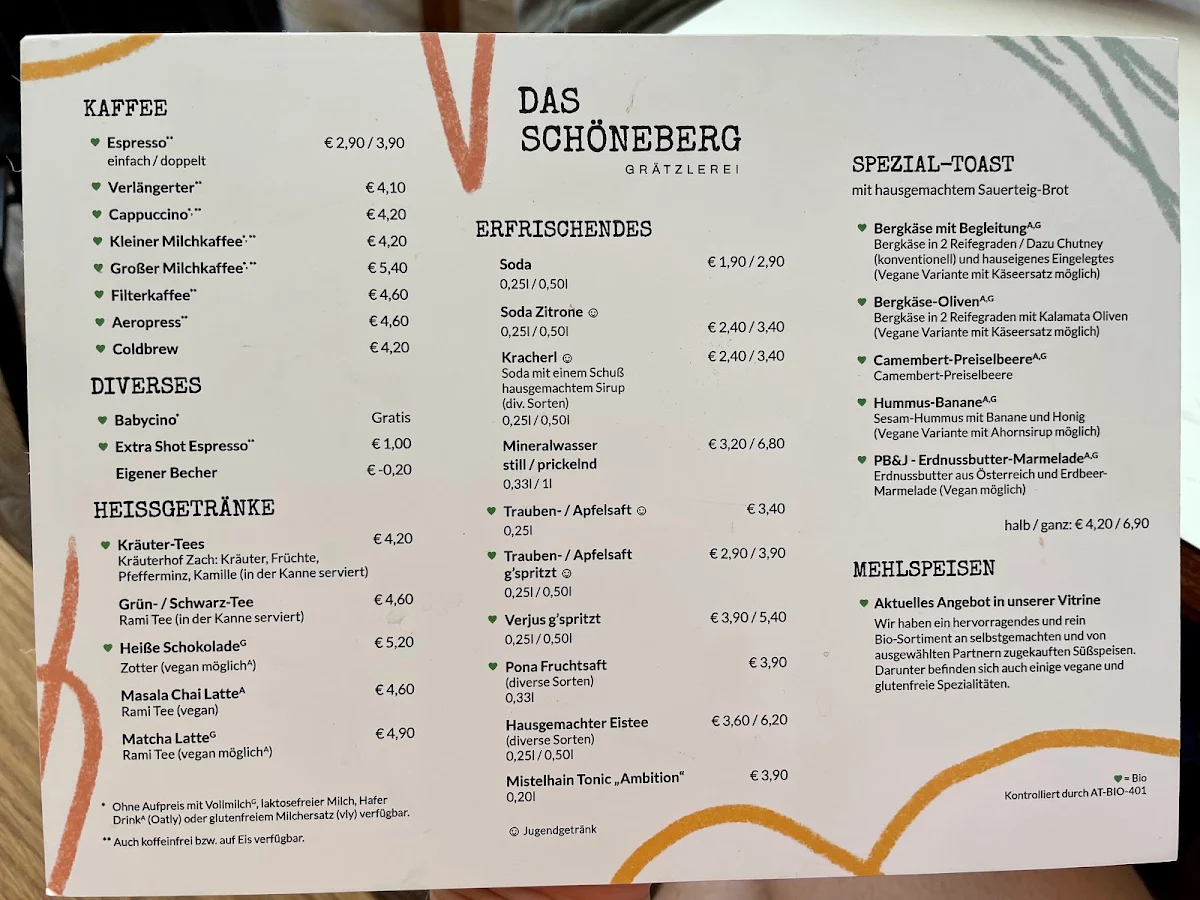 Speisekarte photo 5