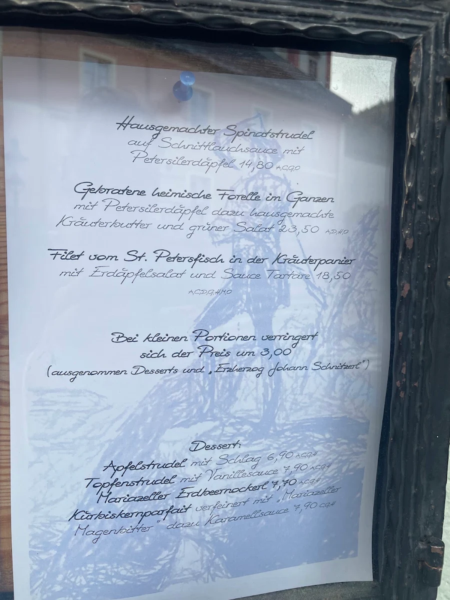 Speisekarte photo 1