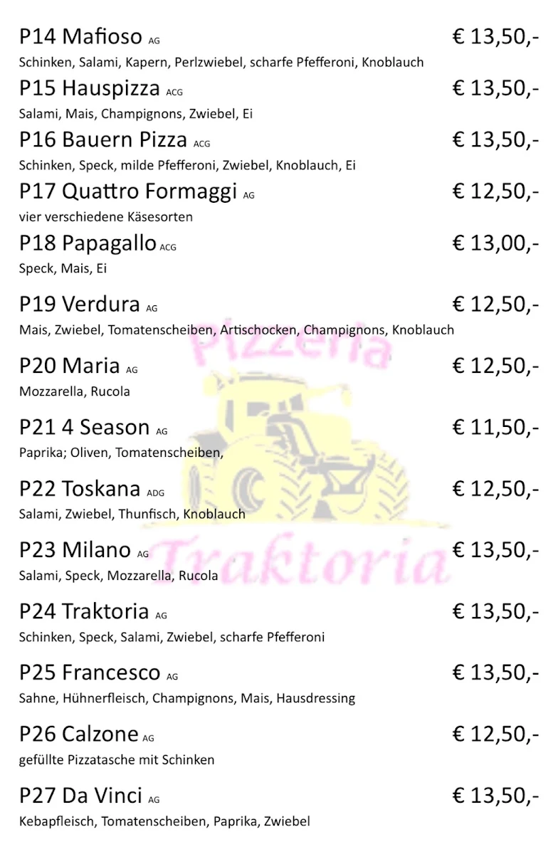 Speisekarte photo 3