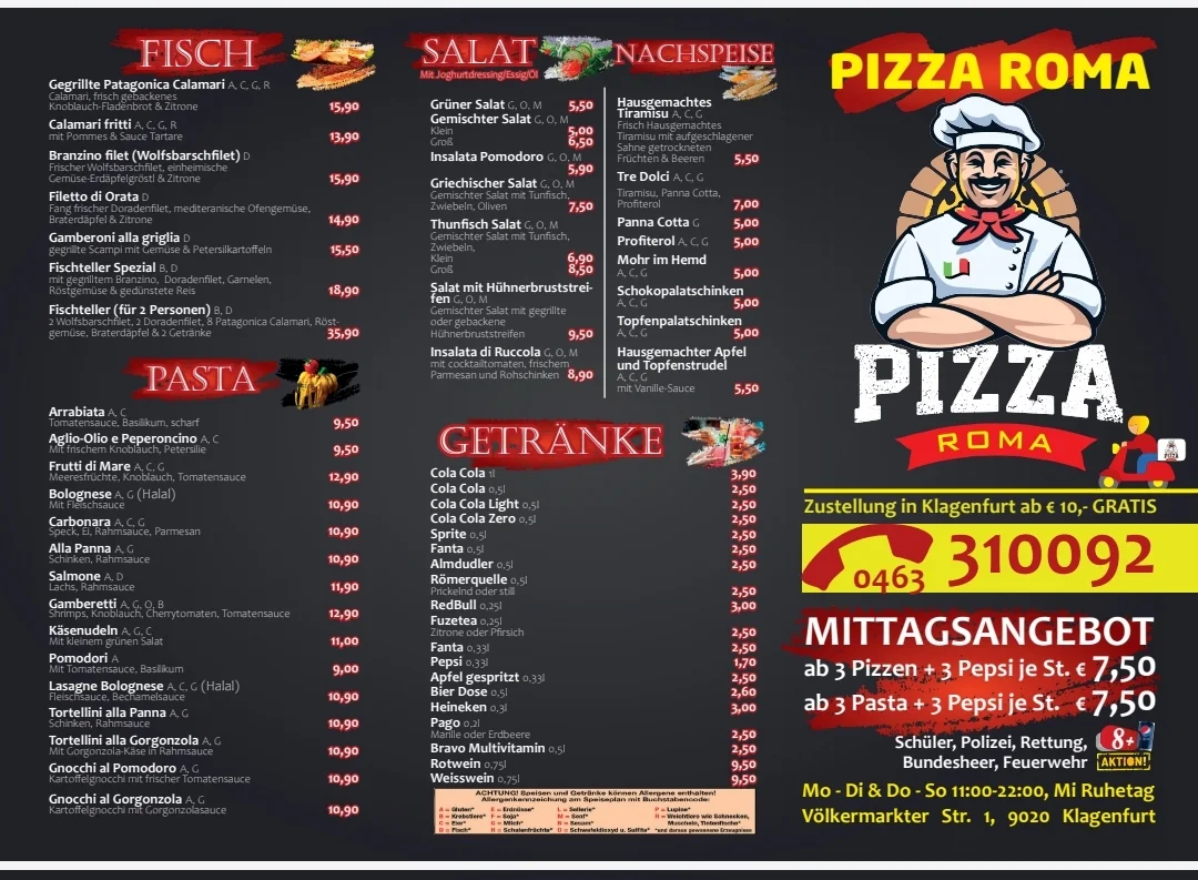 Speisekarte photo 2