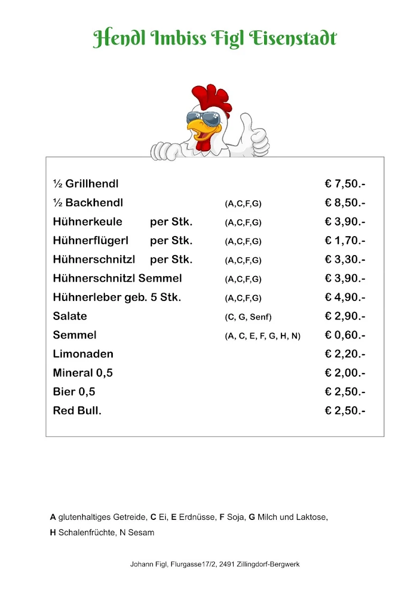 Speisekarte photo 1