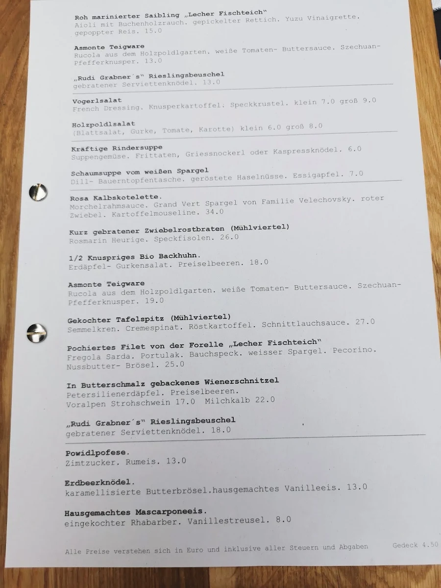 Speisekarte photo 6