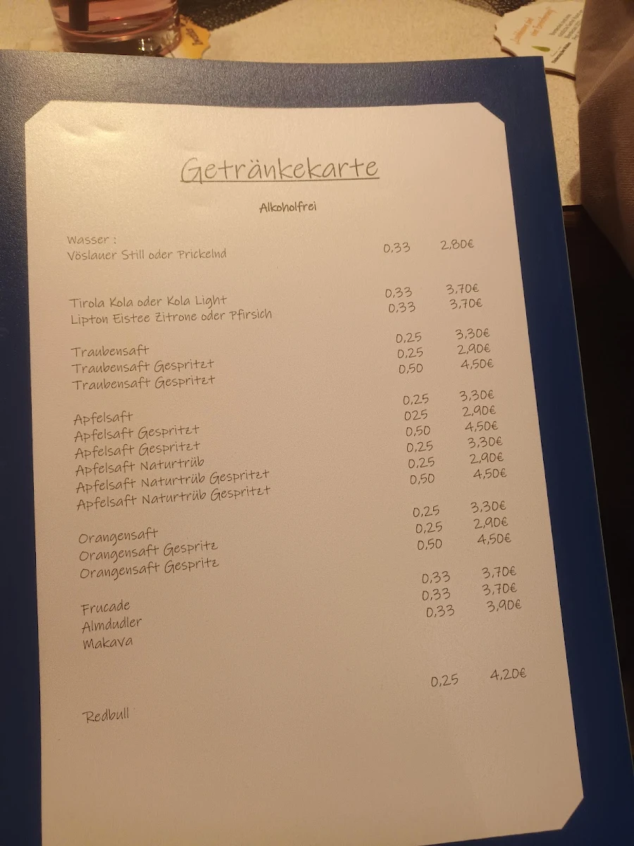 Speisekarte photo 1
