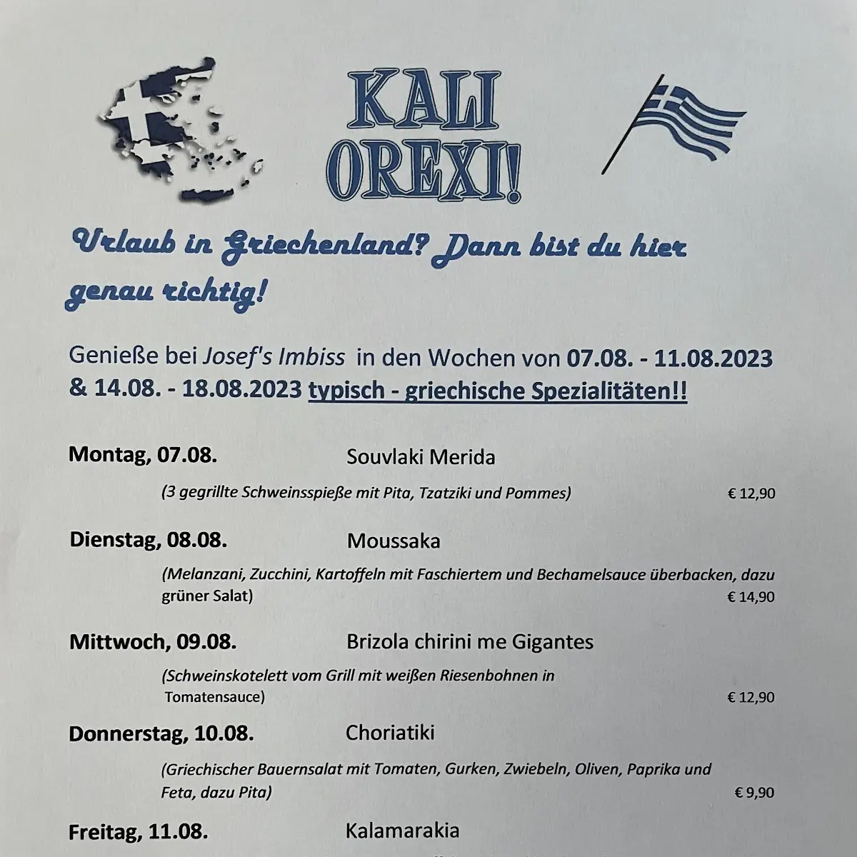 Speisekarte photo 2
