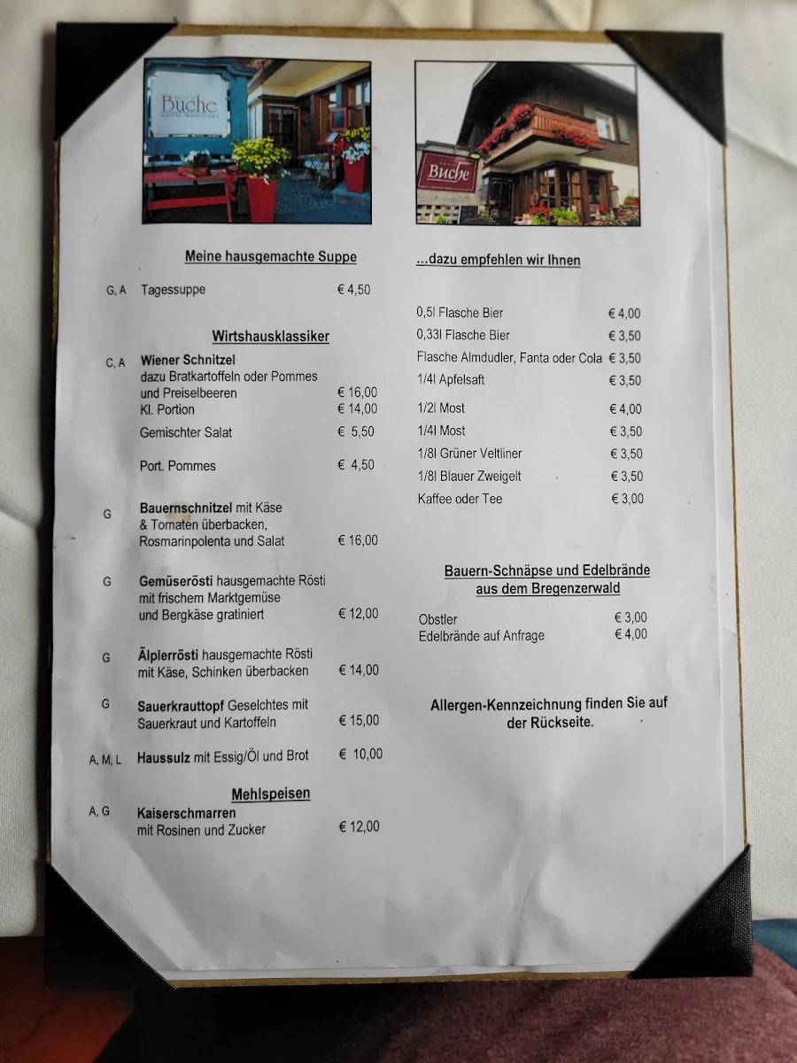 Speisekarte photo 6
