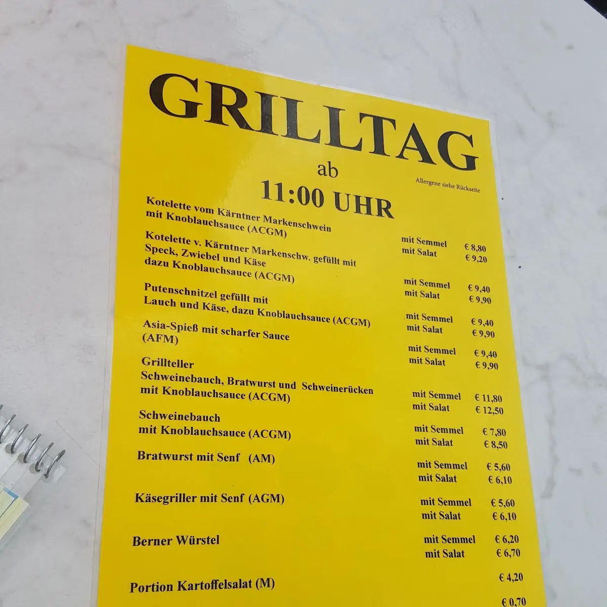 Speisekarte photo 2