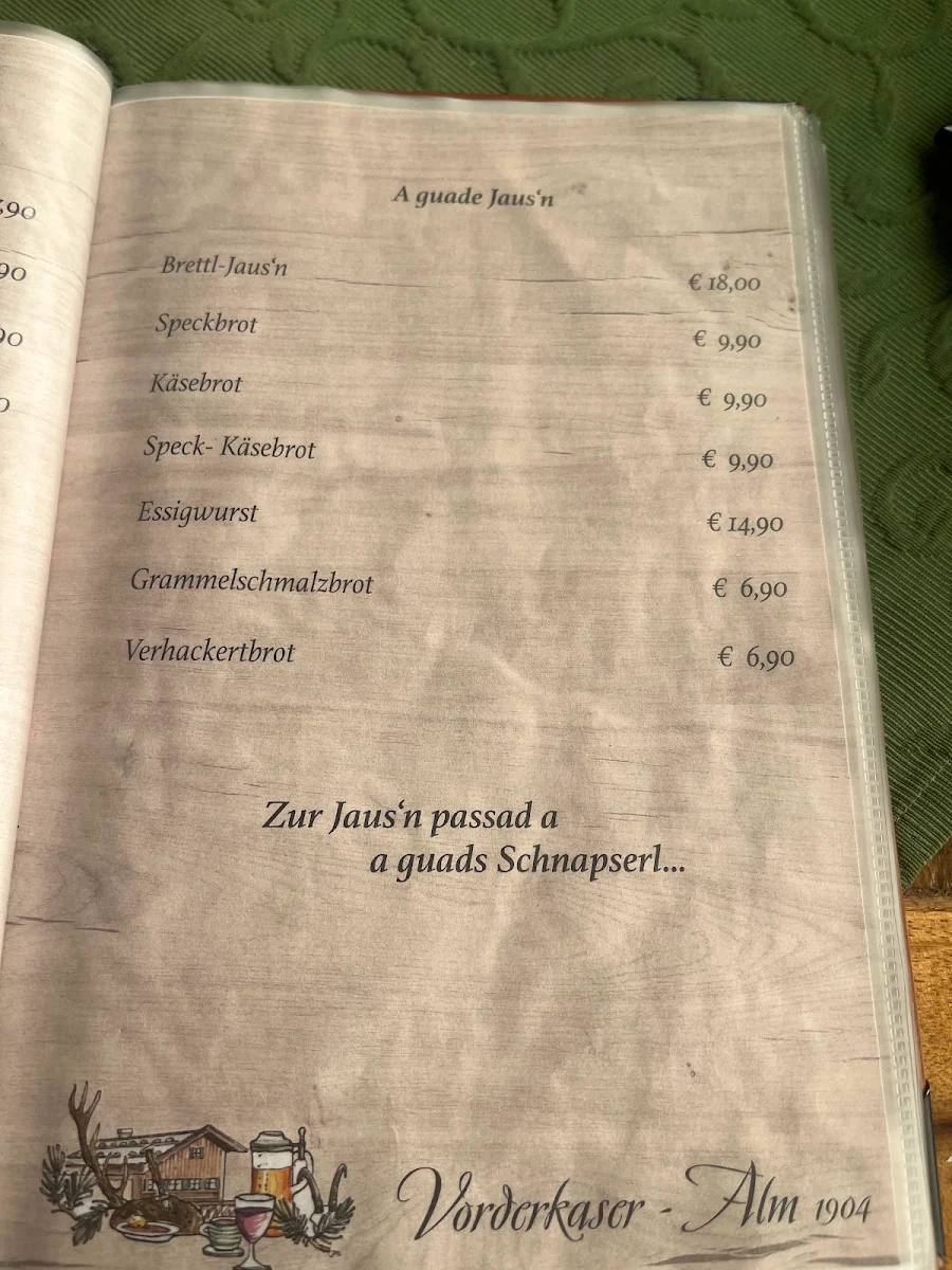 Speisekarte photo 2