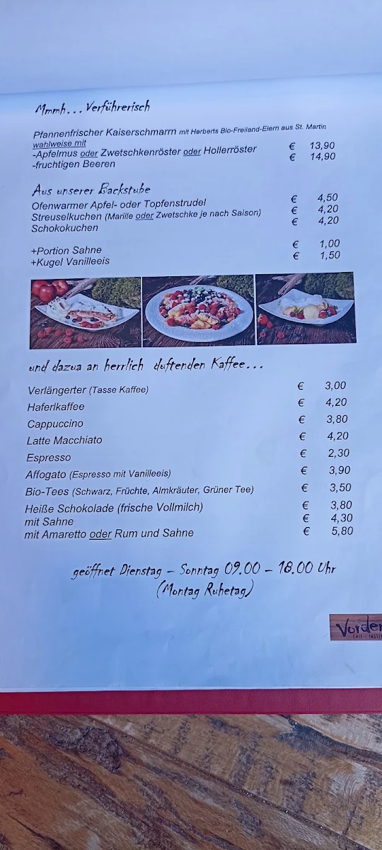 Speisekarte photo 9