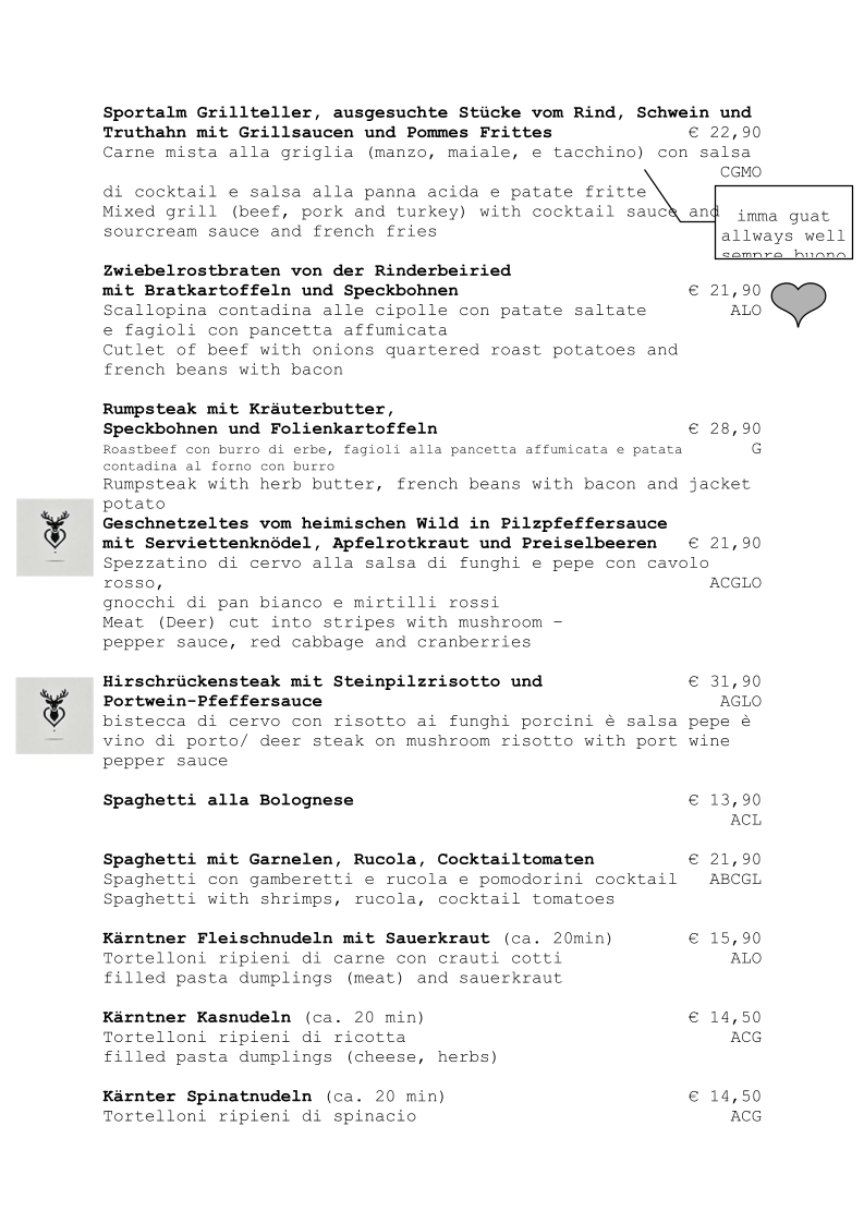 Speisekarte photo 6