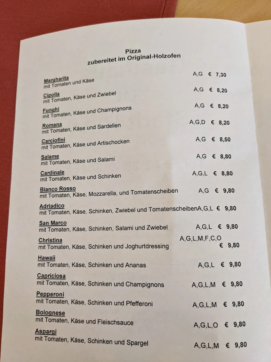 Speisekarte photo 5