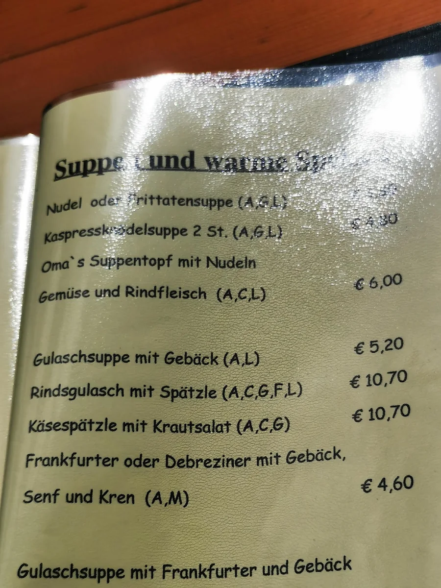 Speisekarte photo 2