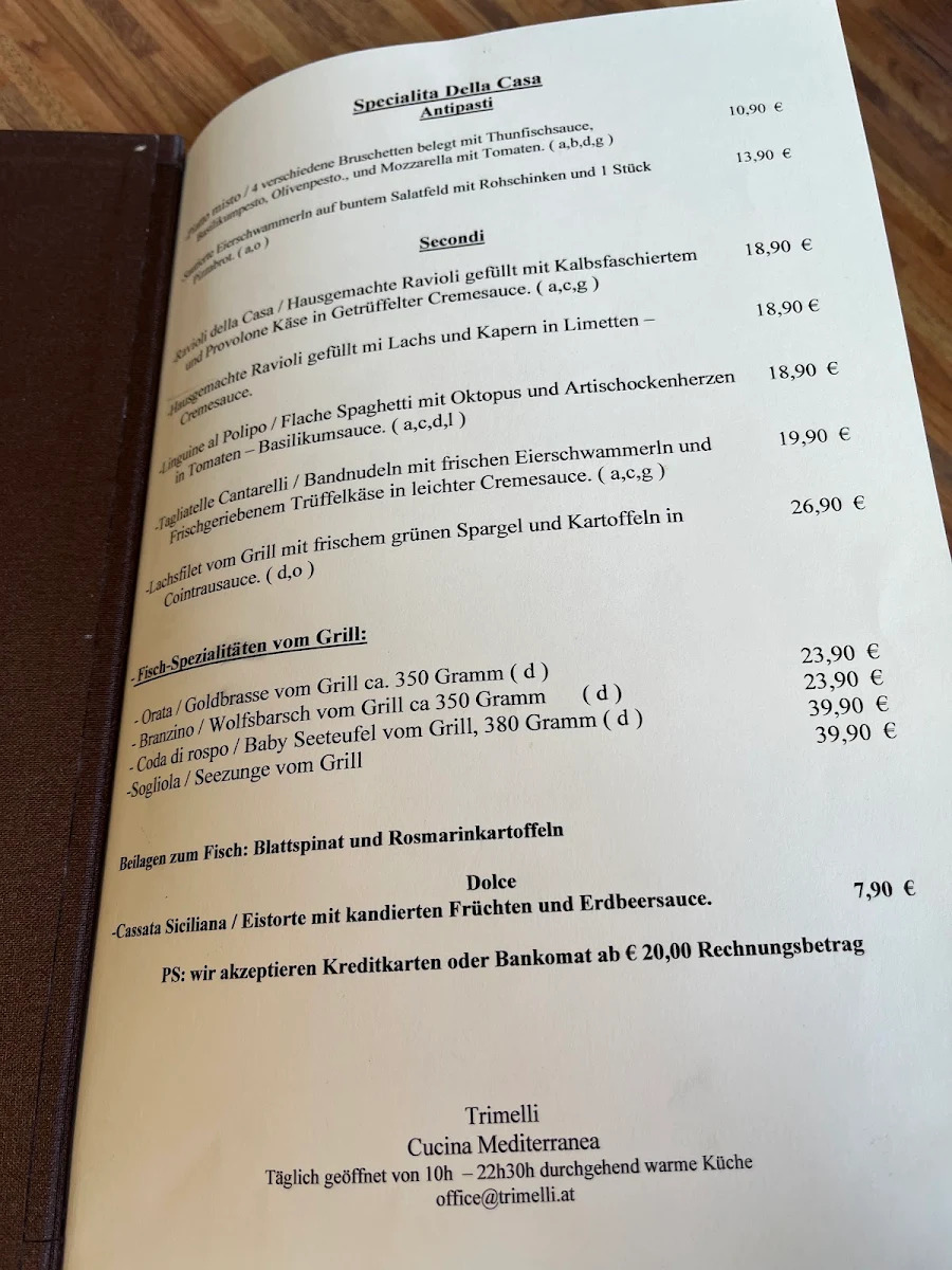 Speisekarte photo 1