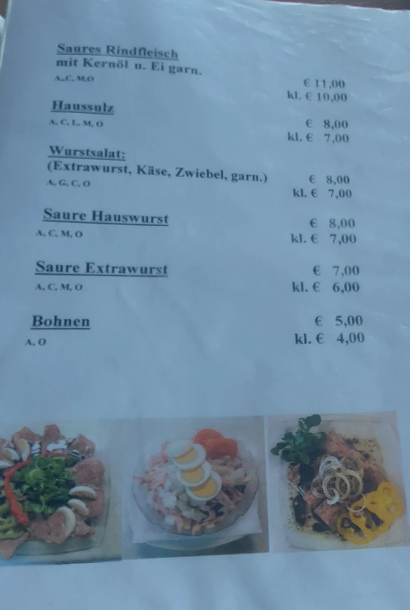 Speisekarte photo 5