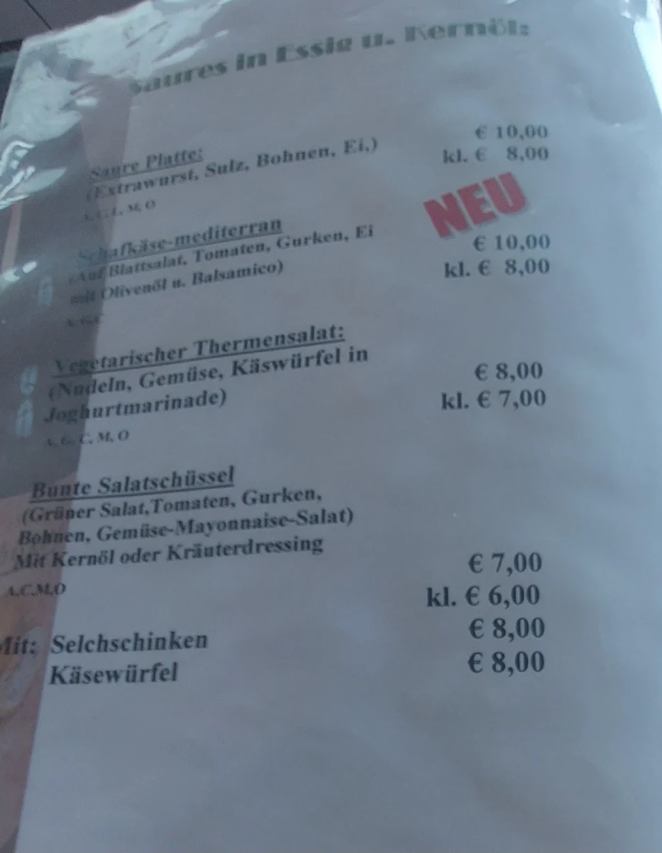 Speisekarte photo 8