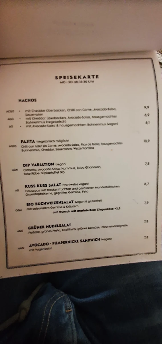Speisekarte photo 3