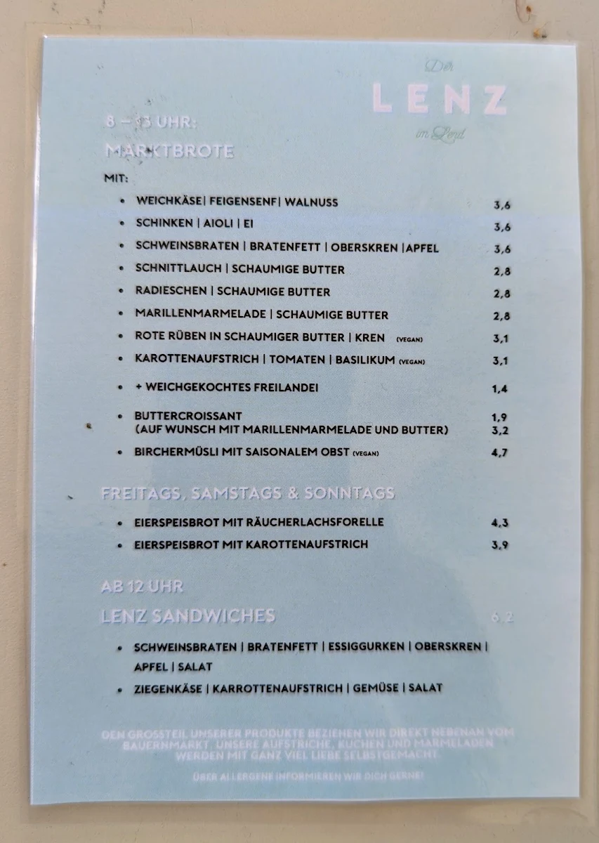 Speisekarte photo 3