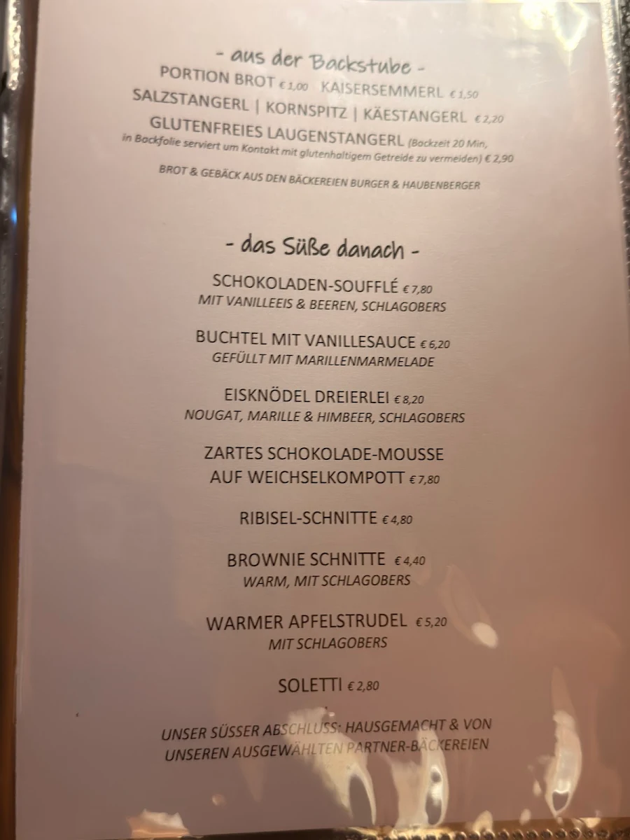 Speisekarte photo 2