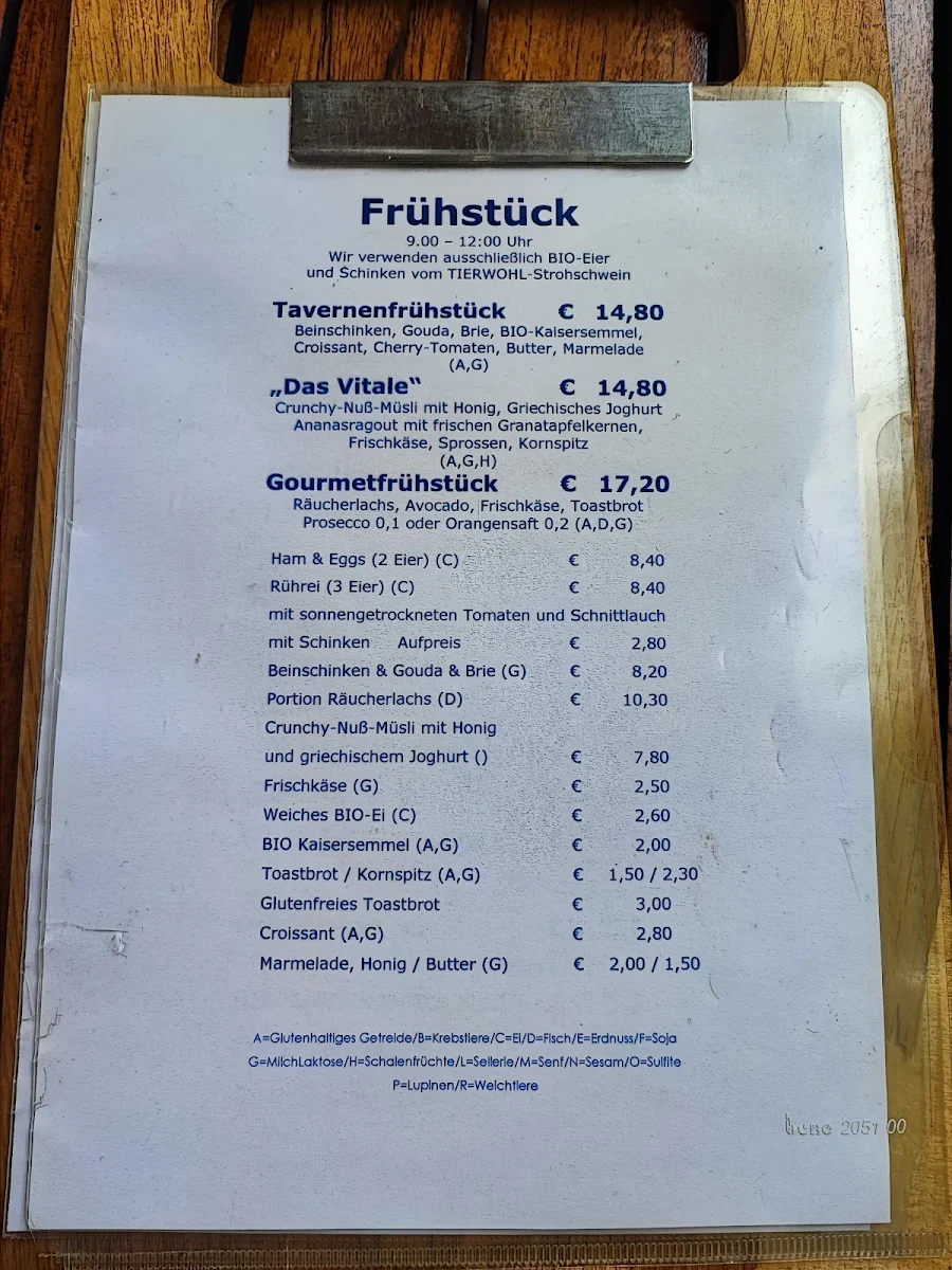 Speisekarte photo 3
