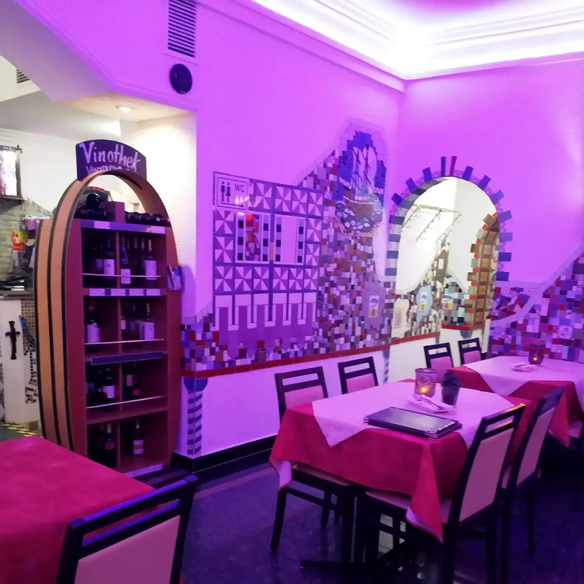 Atmosphäre, Pizzeria La Gondola