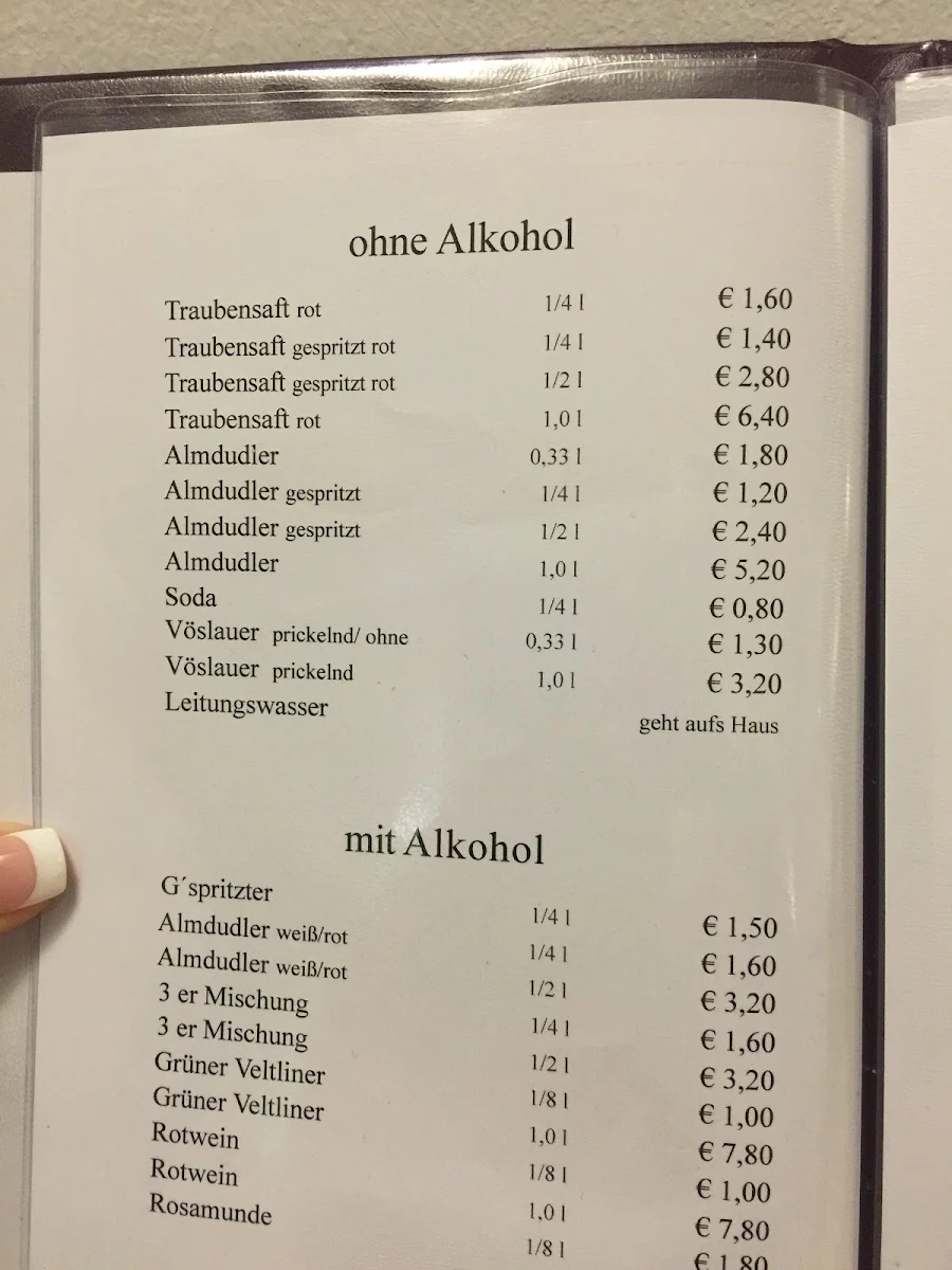 Speisekarte photo 4
