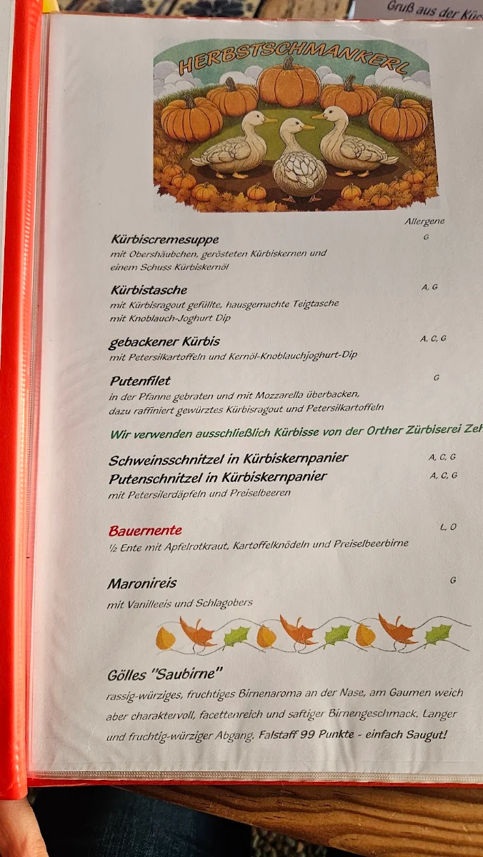 Speisekarte photo 1