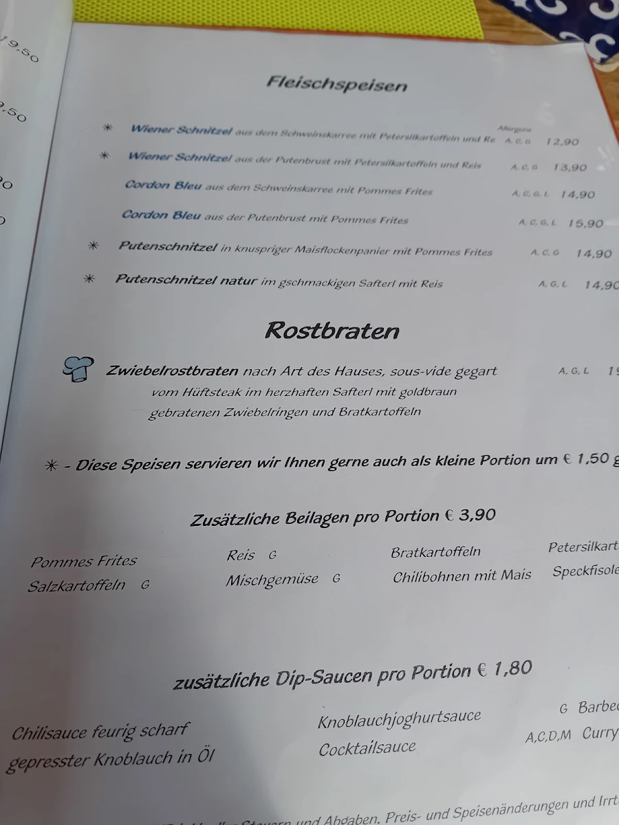Speisekarte photo 6