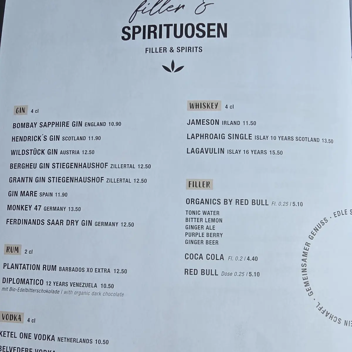 Speisekarte photo 10
