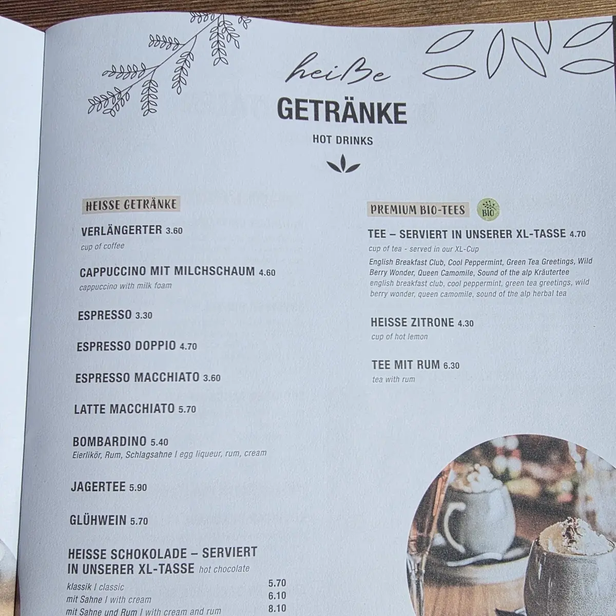 Speisekarte photo 3