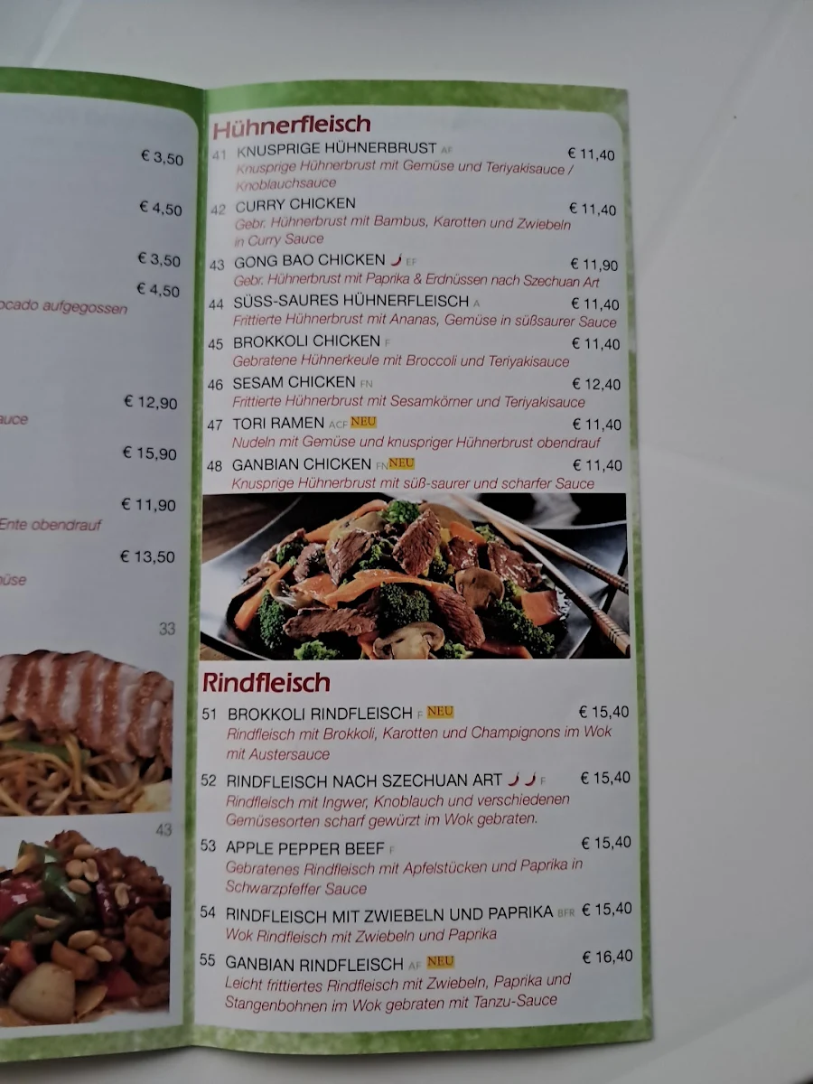 Speisekarte photo 3