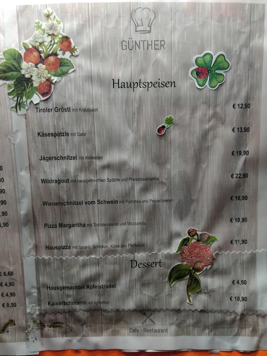 Speisekarte photo 3