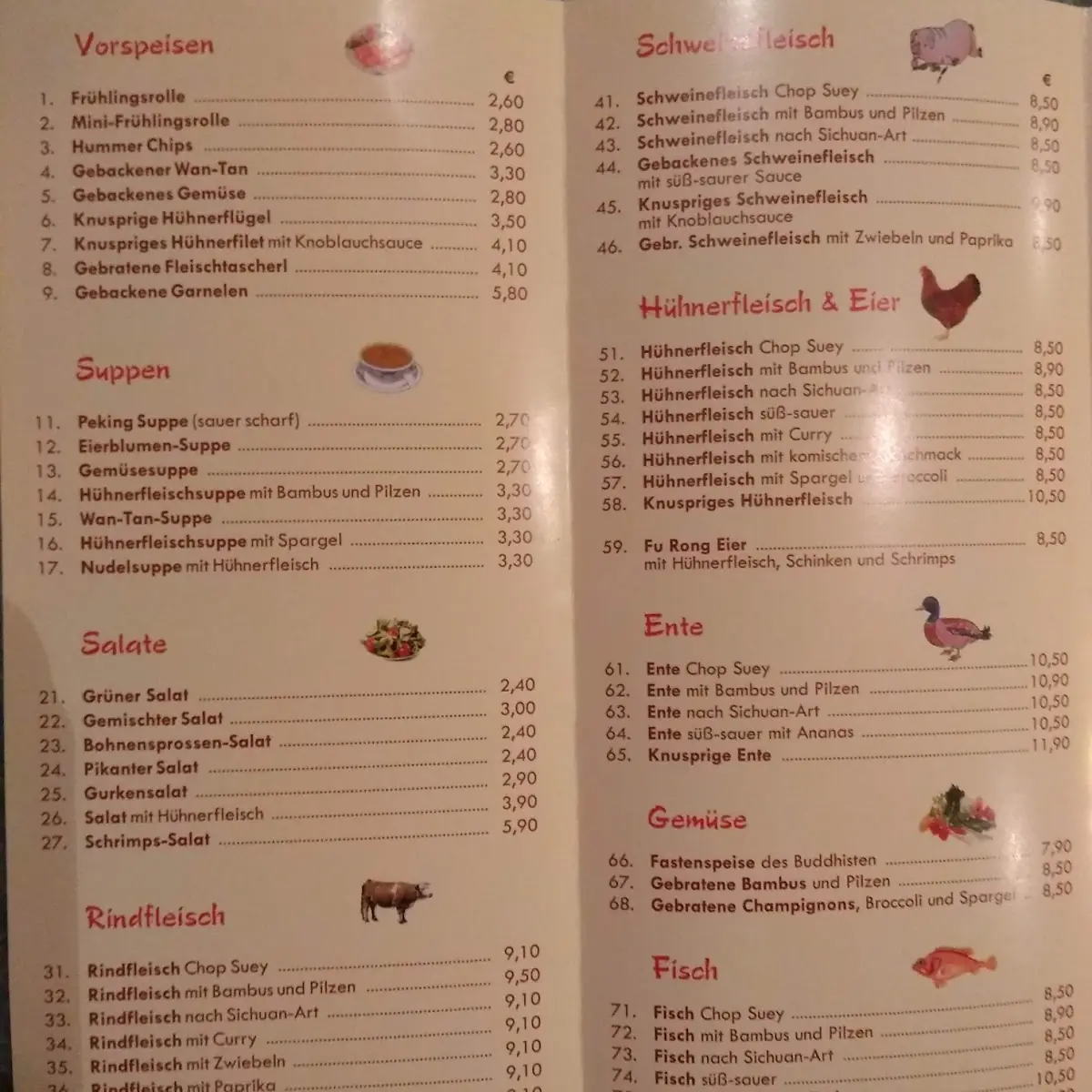 Speisekarte photo 7