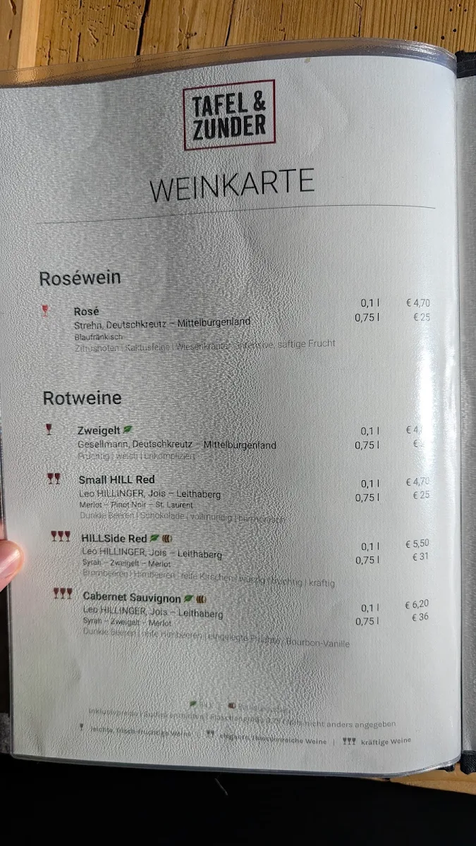 Speisekarte photo 2