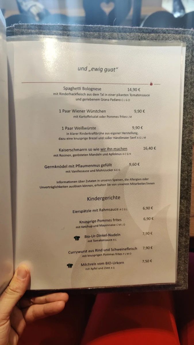 Speisekarte photo 4