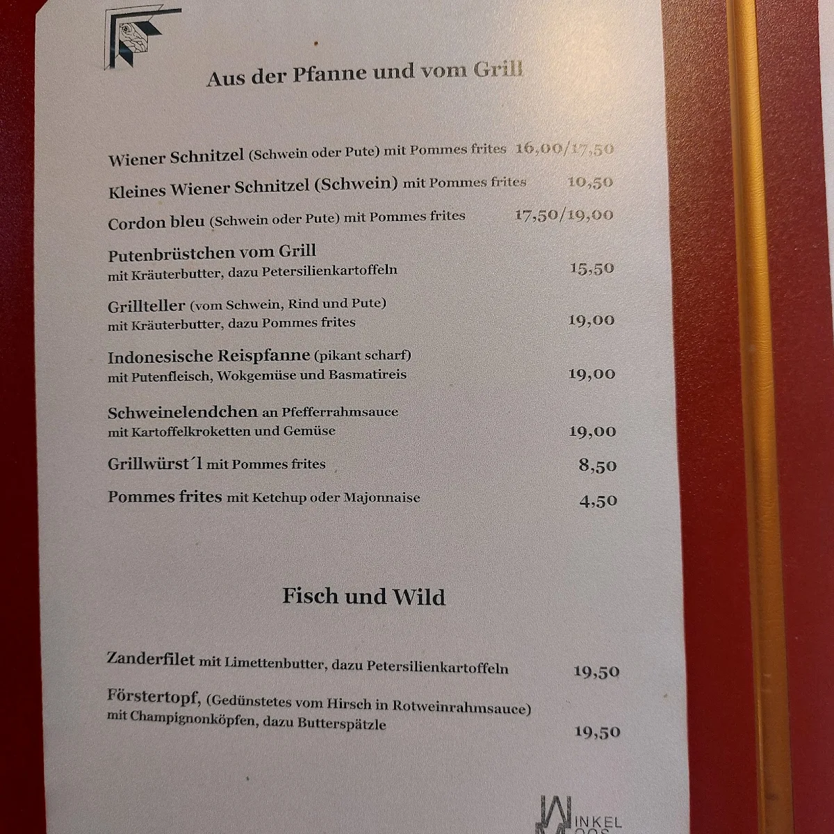 Speisekarte photo 3
