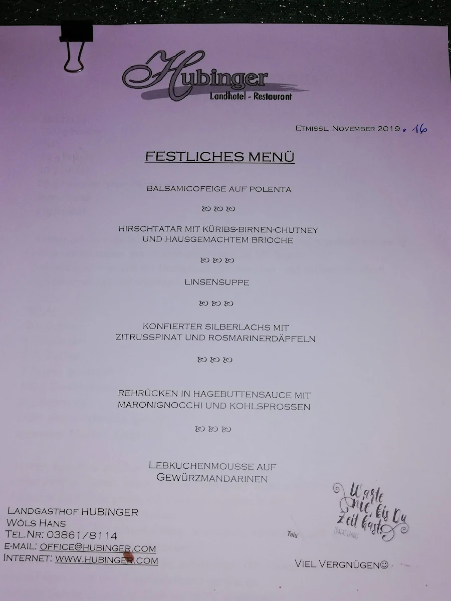 Speisekarte photo 6