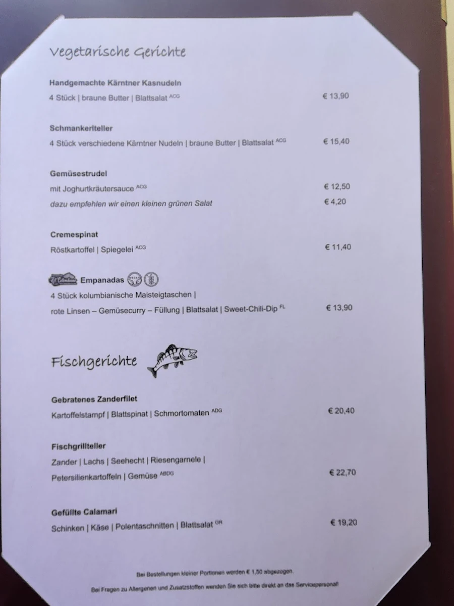 Speisekarte photo 5