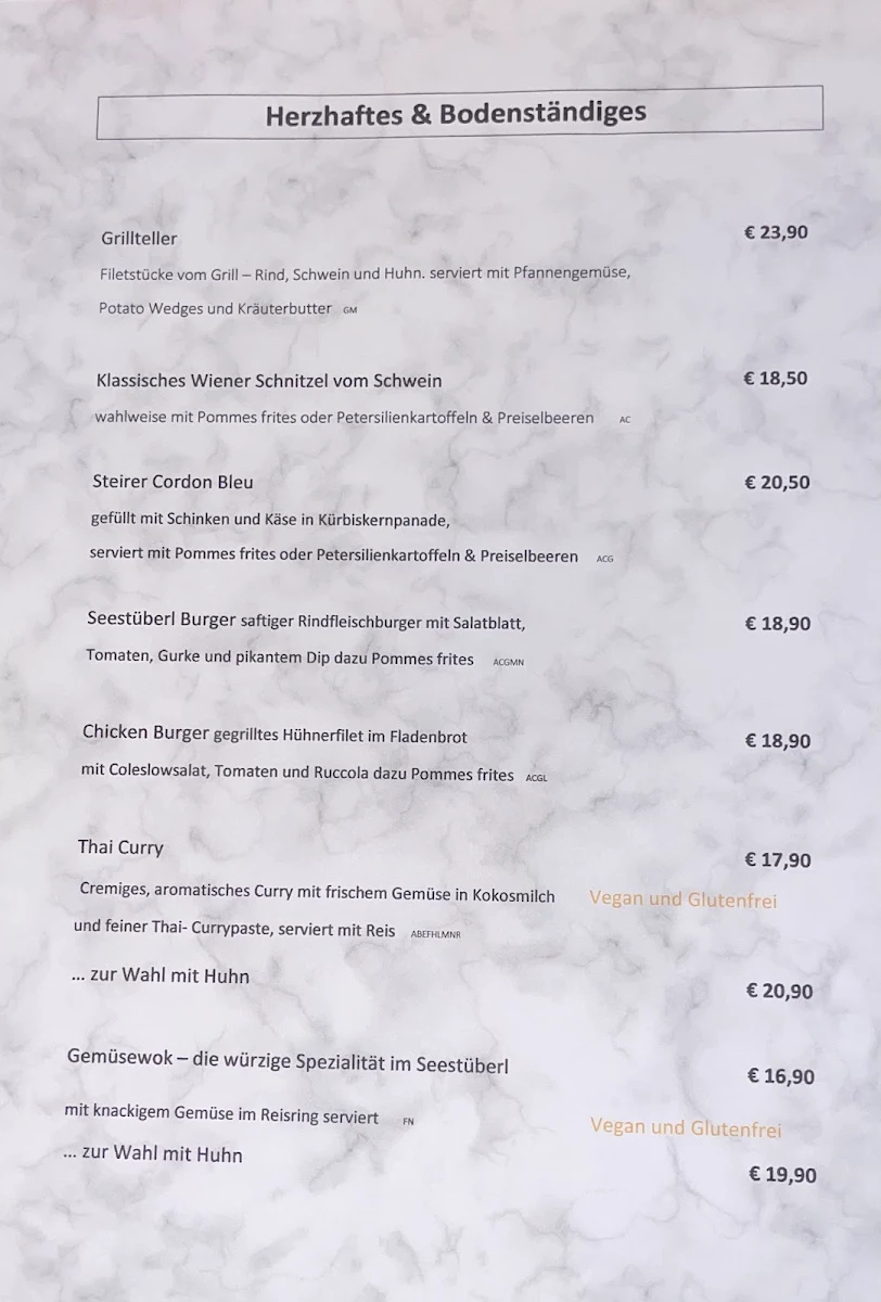 Speisekarte photo 3