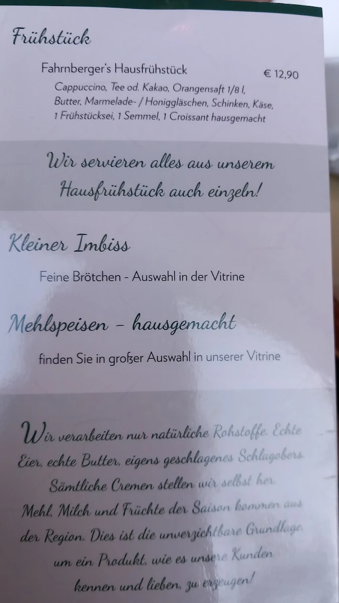 Speisekarte photo 1
