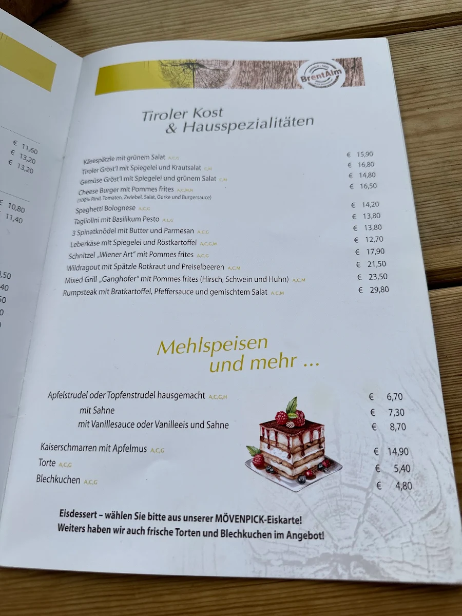 Speisekarte photo 2