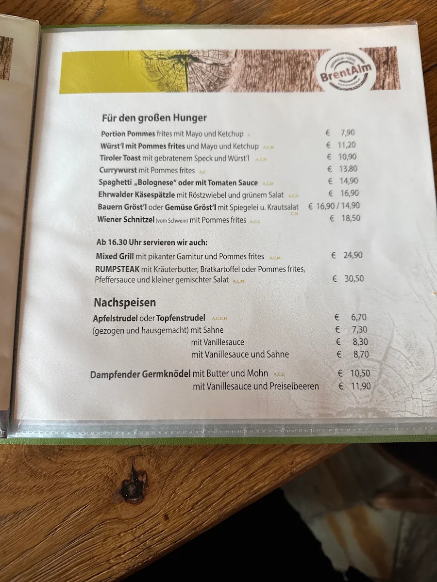 Speisekarte photo 4
